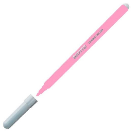 (F485007) GIOTTO ROTULADORES TURBO COLOR ROSA CAJA 12 UD