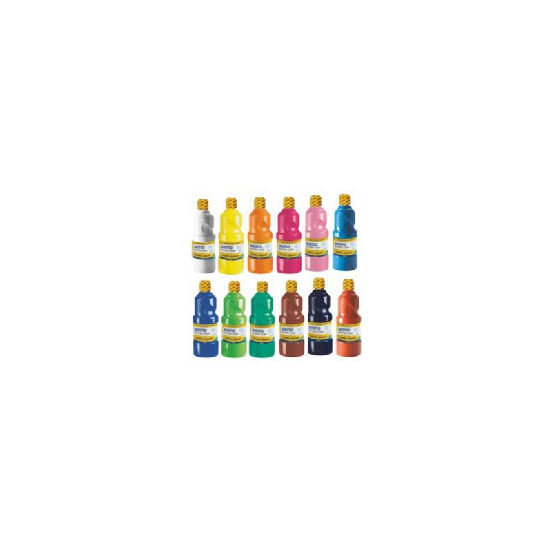 (F53550500) GIOTTO TÉMPERA ESCOLAR LAVABLE NARANJA BOTELLA 1000 ML (F53550500) GIOTTO TÉMPERA ESCOLAR LAVABLE NARANJA BOTELLA 1000 ML