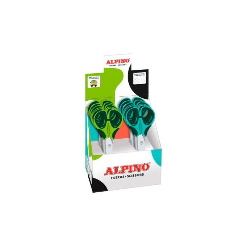 (PT0061) ALPINO TIJERAS ESCOLARES COLORFULL C/SURTIDOS (PT0061) ALPINO TIJERAS ESCOLARES COLORFULL C/SURTIDOS