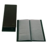 (03771010) GRAFOPLÁS PORTATARJETAS AMERICANO BASIC 290X140MM PARA 160 TARJETAS DE 105X68MM PVC NEGRO