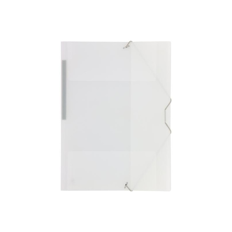 (04801200) GRAFOPLÁS CARPETA CON GOMAS COLORGRAF FOLIO 3 SOLAPAS PP NATURAL TRANSLÚCIDO (04801200) GRAFOPLÁS CARPETA CON GOMAS COLORGRAF FOLIO 3 SOLAPAS PP NATURAL TRANSLÚCIDO