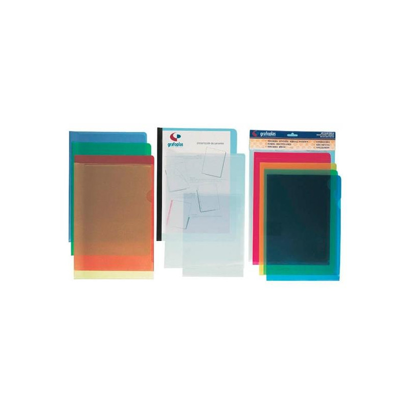 (05281120) GRAFOPLAS DOSSIER UÑERO A4 POLIPROPILENO VERDE BOLSA -10UD- (05281120) GRAFOPLAS DOSSIER UÑERO A4 POLIPROPILENO VERDE BOLSA -10UD-