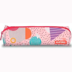 (UA000161) ALPINO ESTUCHE GEOMETRIC 1 CREMALLERA 21X6X5CM MULTICOLOR
