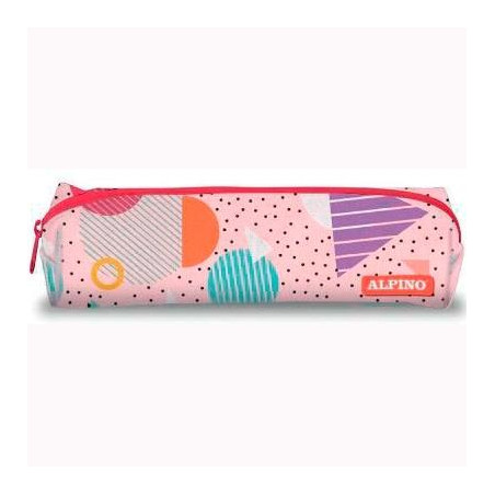 (UA000161) ALPINO ESTUCHE GEOMETRIC 1 CREMALLERA 21X6X5CM MULTICOLOR