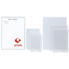 (05710000) GRAFOPLAS FUNDAS PORTADOCUMENTOS 322X218MM CON UÑERO PVC PIEL DE NARANJA 150 MICRAS TRANSPARENTE