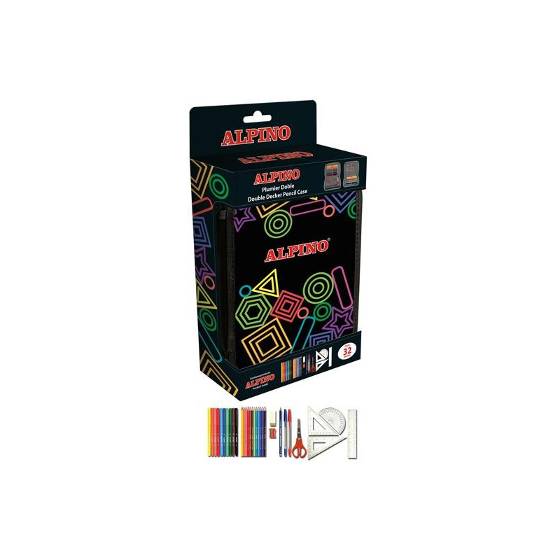 (UA000166) ALPINO PLUMIER PEQUEÑO DOBLE BLACK EN BLÍSTER MATERIAL INCLUÍDO (UA000166) ALPINO PLUMIER PEQUEÑO DOBLE BLACK EN BLÍSTER MATERIAL INCLUÍDO