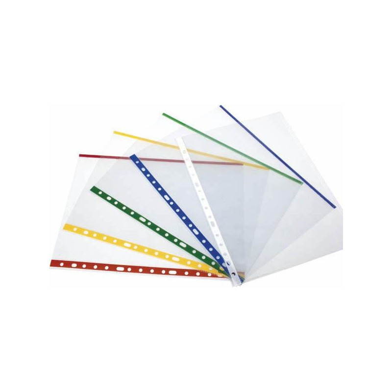 (5512599) GRAFOPLAS FUNDAS MULTITALADRO 16 POLIPROPILENO TRANSPARENTES LOMO REFORZADO INDICADOR COLOR FOLIO BOLSA -25U- (5512599) GRAFOPLAS FUNDAS MULTITALADRO 16 POLIPROPILENO TRANSPARENTES LOMO REFORZADO INDICADOR COLOR FOLIO BOLSA -25U-