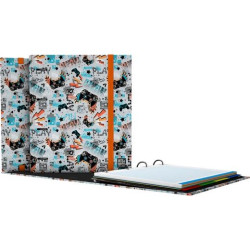 (88102676) GRAFOPLÁS CARPEBOOK ANILLAS 4D35MM RECAMBIO 100H 5X5 PL3.FORRADO DIN-A4 PLAY
