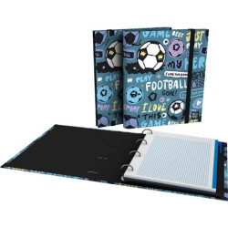 (88122711) GRAFOPLÁS CARPETA ANILLAS MIXTAS 4X35 CARPEBOOK A4 C/RECAMBIO 90H 5X5 90GR CARTÓN FORRADO BITS&BOBS HERO