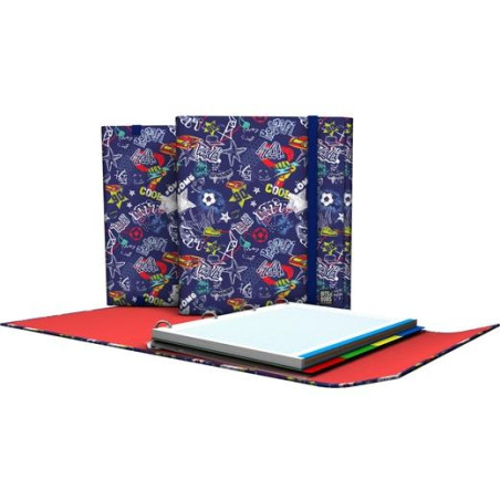 (88212675) GRAFOPLÁS CARPEPLÚS ANILLAS 4D25MM RECAMBIO 100H 5X5 DIN-A4 B&B23 STAR