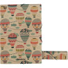 (91273402) GRAFOPLÁS CAJA DE PROYECTOS FOLIO CON GOMAS LOMO DE 5CM CARTÓN Y KRAFT UNINATURE CAPADOCIA