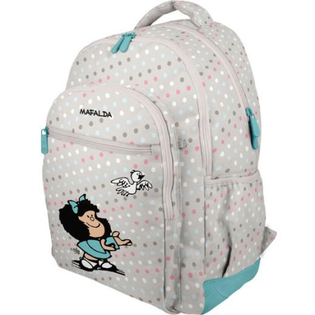(37500740) GRAFOPLÁS MOCHILA RUBBER BITS&BOBS MAFALDA BIRD