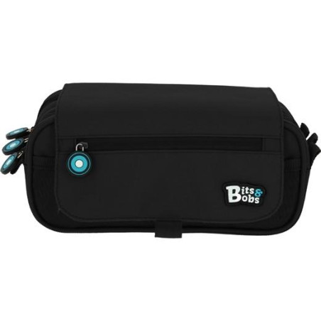 (37543210) GRAFOPLÁS PORTATODO TRIPLE C/SOLAPA BITS&BOBS NEGRO