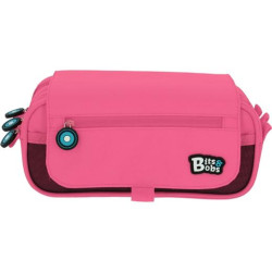 (37543254) GRAFOPLÁS PORTATODO TRIPLE C/SOLAPA BITS&BOBS ROSA