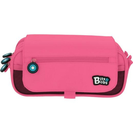 (37543254) GRAFOPLÁS PORTATODO TRIPLE C/SOLAPA BITS&BOBS ROSA