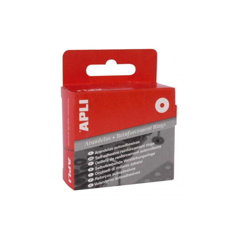 (0229) APLI ARANDELAS DE REFUERZO 13MM CAJA 240 UD TRANSLÚCIDAS (0229) APLI ARANDELAS DE REFUERZO 13MM CAJA 240 UD TRANSLÚCIDAS