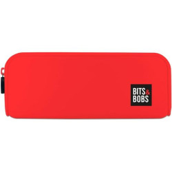 (37547251) GRAFOPLÁS PORTATODO DE SILICONA BITS&BOBS ROJO