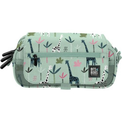 (37547506) GRAFOPLÁS PORTATODO TRIPLE C/SOLAPA BITS&BOBS JUNGLE