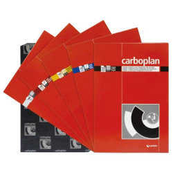 (72090010) GRAFOPLAS PAPEL CARBÓN Y DE CALCAR CARBOPLAN 210X330MM PACK 10H NEGRO
