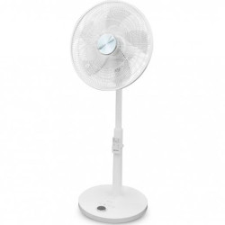 (FAN SILENCE PLUS) GRUNKEL VENTILADOR DE PIE 2-28W REGULABLE ULTRASILENCIOSO PROGRAMABLE 12 VELOCIDADES BLANCO