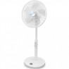 (FAN SILENCE PLUS) GRUNKEL VENTILADOR DE PIE 2-28W REGULABLE ULTRASILENCIOSO PROGRAMABLE 12 VELOCIDADES BLANCO