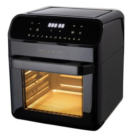 (FRYER OVEN BLACK) GRUNKEL FREIDORA SANA SIN ACEITE DIGITAL 12L NEGRO