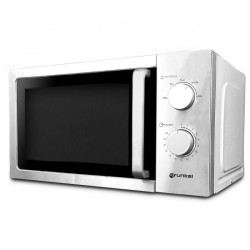 (MW-20INOX) GRUNKEL MICROONDAS SIN GRILL 700W 20L METALIZADO