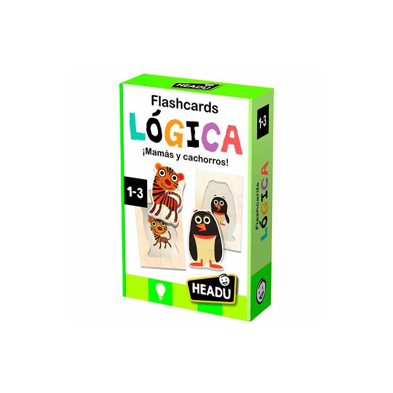 (130014912) HEADU FLASHCARDS LÓGICA MAMÁS Y CACHORROS MONTESSORI 1-3 AÑOS (130014912) HEADU FLASHCARDS LÓGICA MAMÁS Y CACHORROS MONTESSORI 1-3 AÑOS