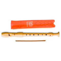 (9516) HOHNER FLAUTA PLASTICO FUNDA NARANJA