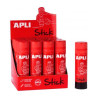 (12147) APLI PEGAMENTO EN BARRA 40GR PERMANENTE TRANSPARENTE CAJA EXPOSITORA -12 UD-