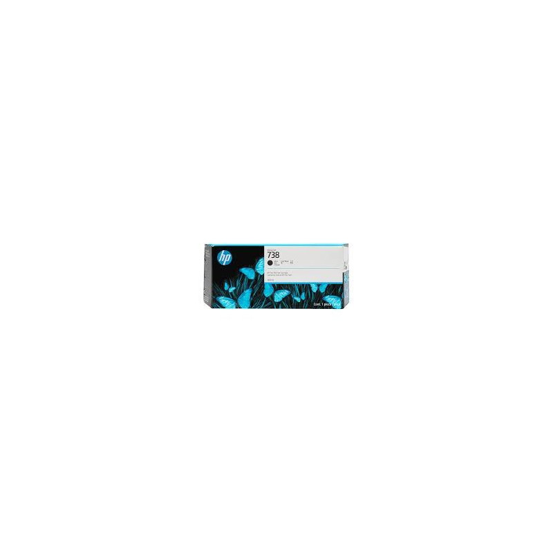 (498N8A) HP TINTA NEGRO DESIGNJET 738 *ALTA CAPACIDAD* (498N8A) HP TINTA NEGRO DESIGNJET 738 *ALTA CAPACIDAD*