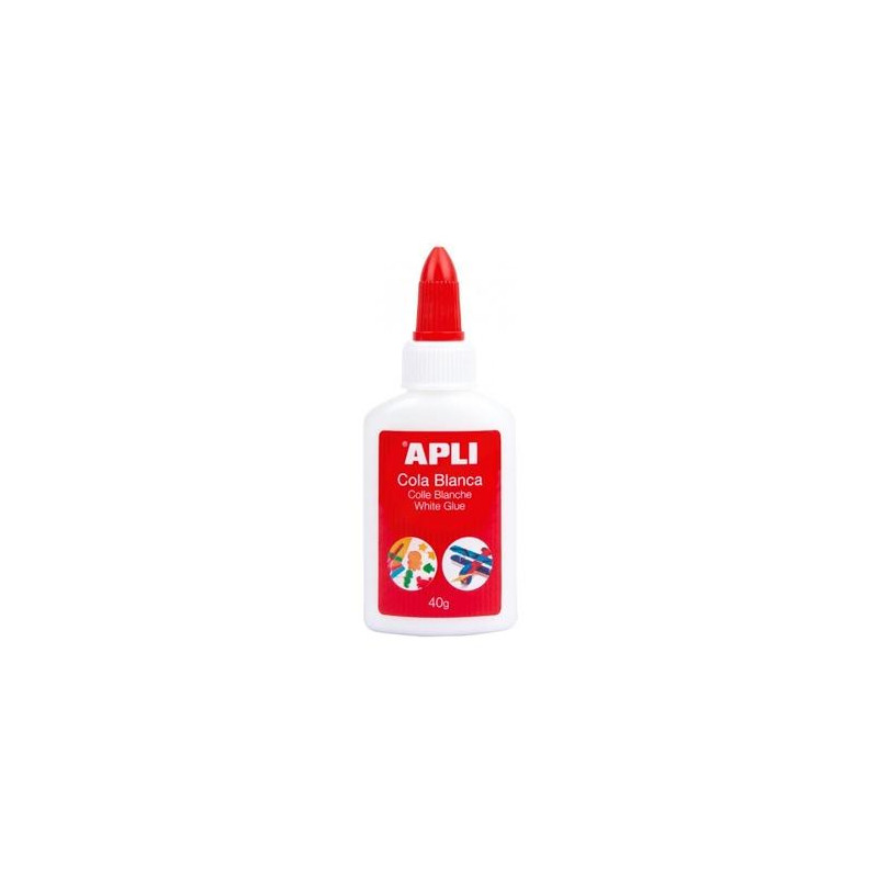 (12848) APLI COLA BLANCA LÍQUIDA BOTE CON APLICADOR 40GR (12848) APLI COLA BLANCA LÍQUIDA BOTE CON APLICADOR 40GR