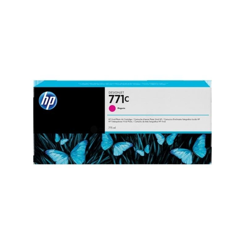 (B6Y09A) HP CARTUCHO MAGENTA Z6200 MG 771C 775ML PK1 (B6Y09A) HP CARTUCHO MAGENTA Z6200 MG 771C 775ML PK1