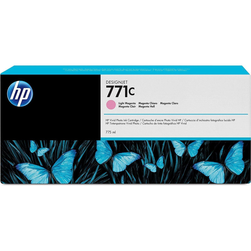 (B6Y11A) HP CARTUCHO GF PARA Z6200 LMG 771C 775ML PK1 MAGENTA CLARO (B6Y11A) HP CARTUCHO GF PARA Z6200 LMG 771C 775ML PK1 MAGENTA CLARO