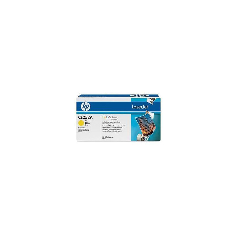 (CE252A) HP LASERJET TONER AMARILLO CP 3525 - 504 A (CE252A) HP LASERJET TONER AMARILLO CP 3525 - 504 A