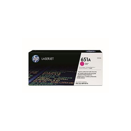 (CE343A) HP LASERJET INTERPRISE 700MFP/M775 TONER MAGENTA 651A
