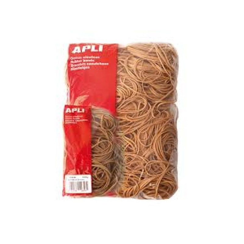 (12860) APLI GOMA ELÁSTICA MARRÓN CAUCHO 80X5MM 100 GR. (12860) APLI GOMA ELÁSTICA MARRÓN CAUCHO 80X5MM 100 GR.