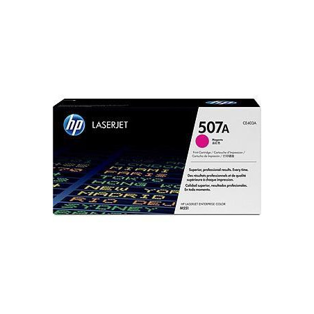(CE403A) HP LASERJET 507A TONER MAGENTA