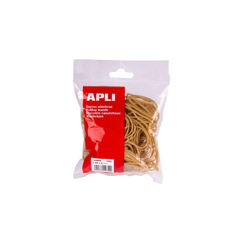 (12863) APLI GOMA ELÁSTICA 160X5MM 100GR CAUCHO MARRÓN (12863) APLI GOMA ELÁSTICA 160X5MM 100GR CAUCHO MARRÓN