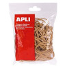 (12865) APLI GOMA ELÁSTICA MARRÓN CAUCHO 100X2MM 1KG