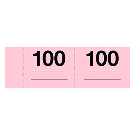 (12940) APLI TALONARIO GUARDARROPA 105X50MM MICROPERFORADO 5 COLORES -10U-