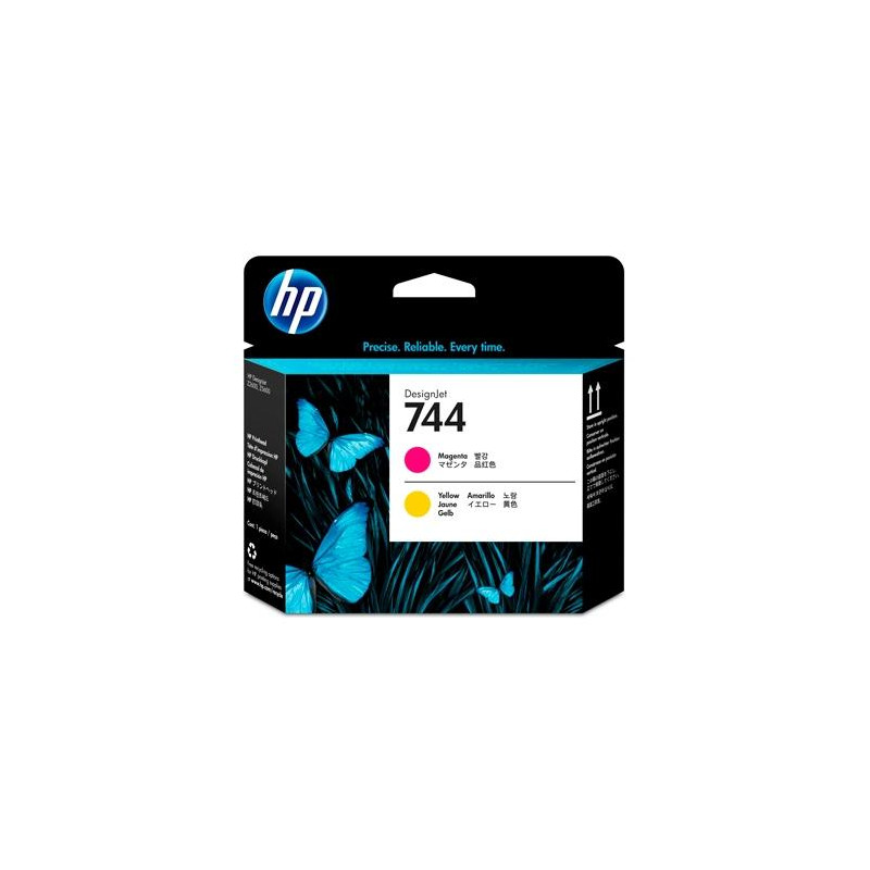 (F9J87A) HP CABEZAL MAGENTA Y AMARILLO DESIGNJET 744