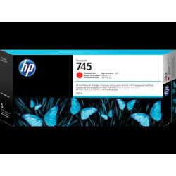 (F9K06A) HP TINTA ROJO CROMATICO DESIGNJET 745 *ALTA CAPACIDAD*