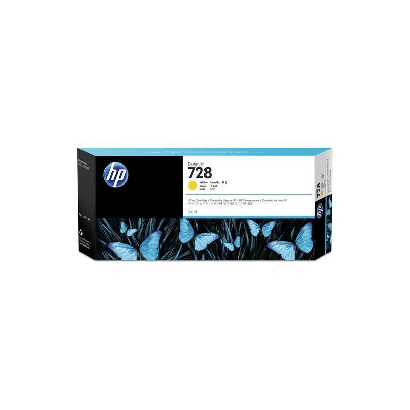 (F9K15A) HP DESIGNJET 728 CARTUCHO AMARILLO ALTA CAPACIDAD (F9K15A) HP DESIGNJET 728 CARTUCHO AMARILLO ALTA CAPACIDAD