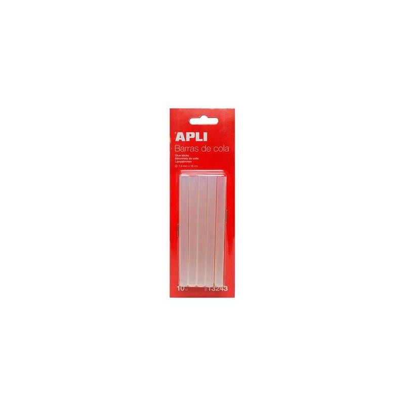 (13243) APLI BARRAS DE COLA PARA PISTOLA TERMOFUSIBLE TRANSPARENTES Ø7 (13243) APLI BARRAS DE COLA PARA PISTOLA TERMOFUSIBLE TRANSPARENTES Ø7