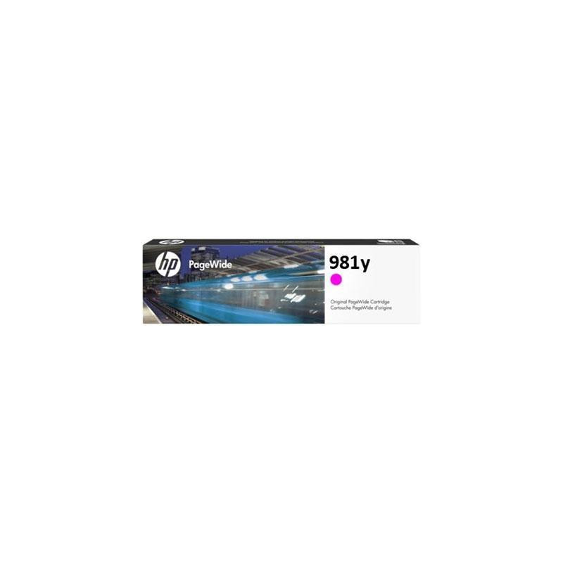 (L0R14A) HP CARTUCHO DE TINTA MAGENTA PAGEWIDE 981Y (L0R14A) HP CARTUCHO DE TINTA MAGENTA PAGEWIDE 981Y
