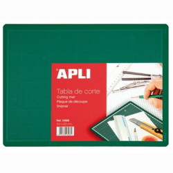 (13566) APLI VADE DE CORTE PVC A4 CUADRICULA IMPRESA