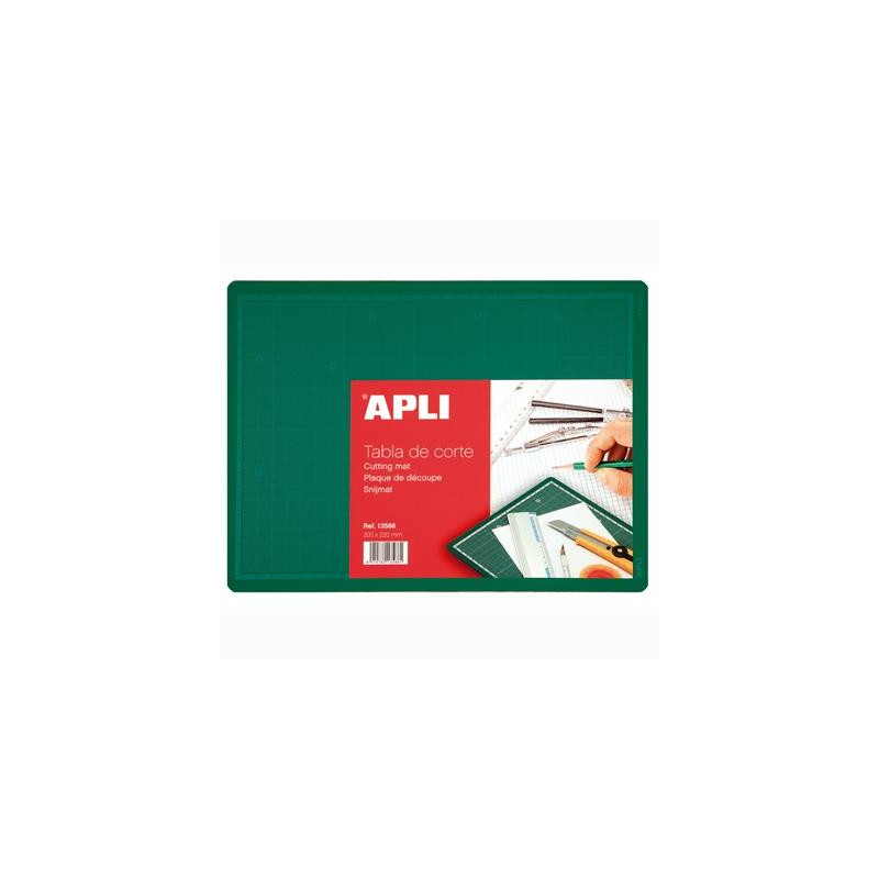 (13566) APLI VADE DE CORTE PVC A4 CUADRICULA IMPRESA (13566) APLI VADE DE CORTE PVC A4 CUADRICULA IMPRESA