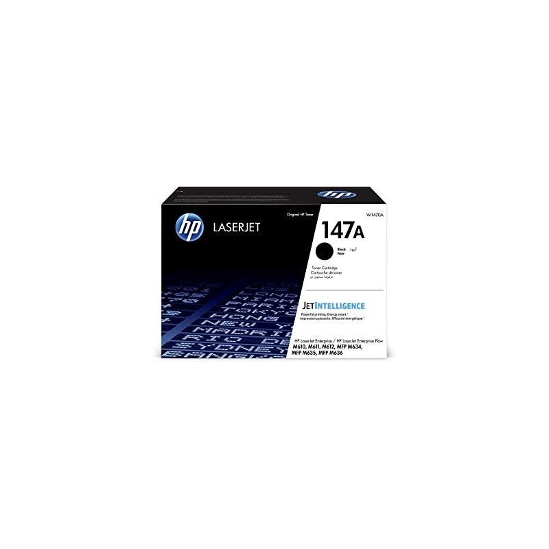 (W1470A) HP TONER NEGRO LASER M611 (W1470A) HP TONER NEGRO LASER M611