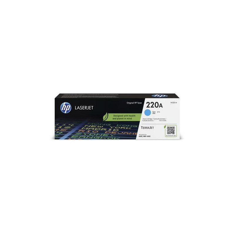 (W2201A) HP TONER CIAN LASERJET PRO 4202DE (W2201A) HP TONER CIAN LASERJET PRO 4202DE